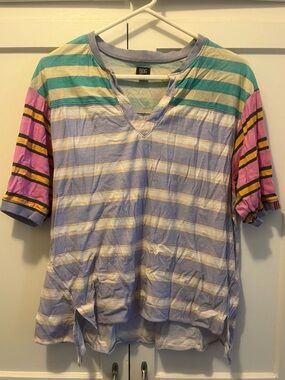BDG vibrant striped top